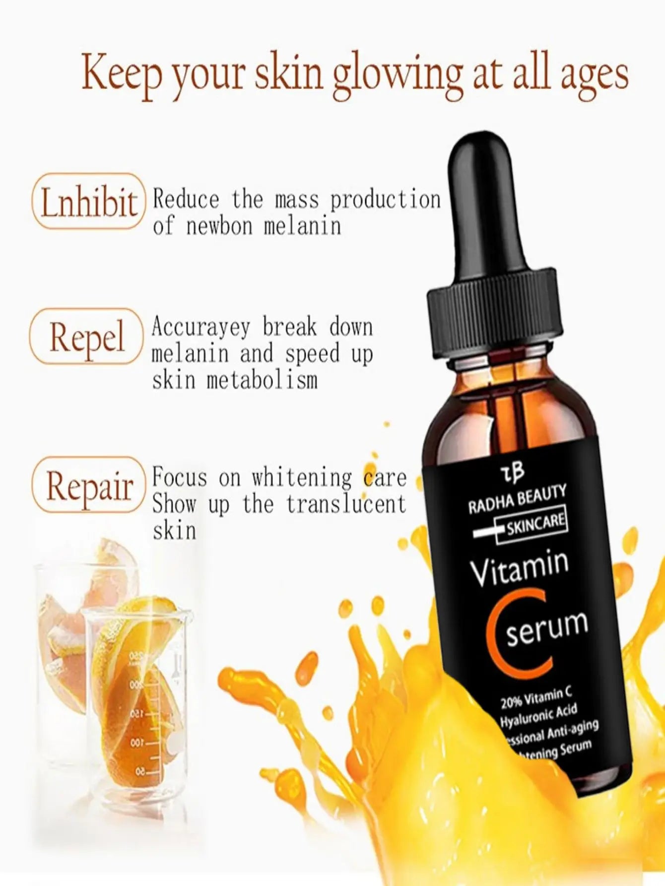 20% Vitamin C Hyaluronic Acid Serum