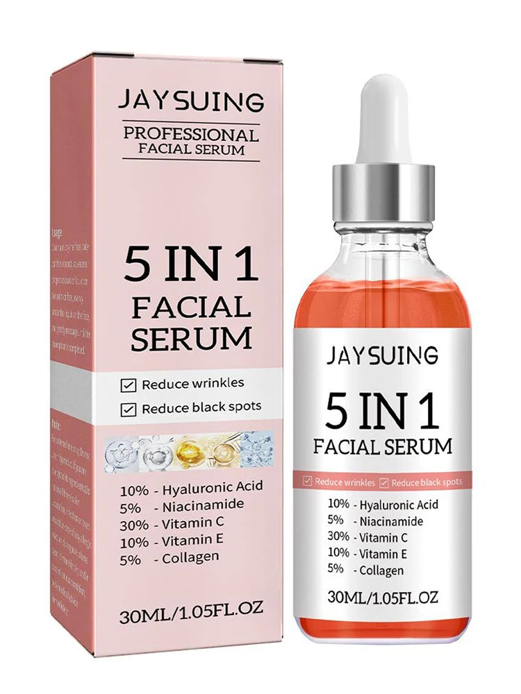 5-in-1 Vitamin C Hyaluronic Acid Facial Serum