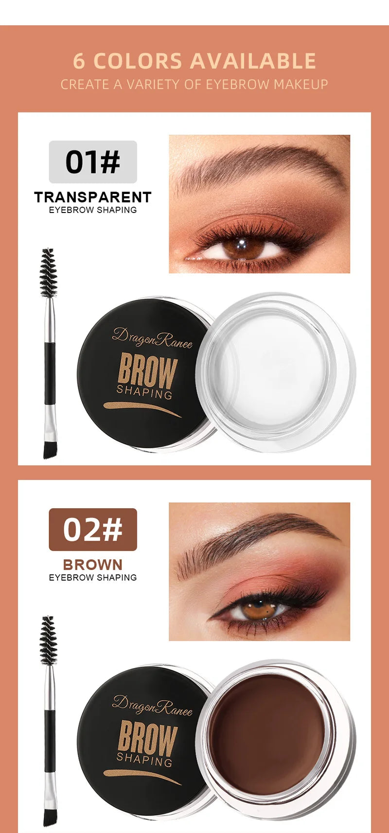 3D Wild Eyebrow Gel Wax